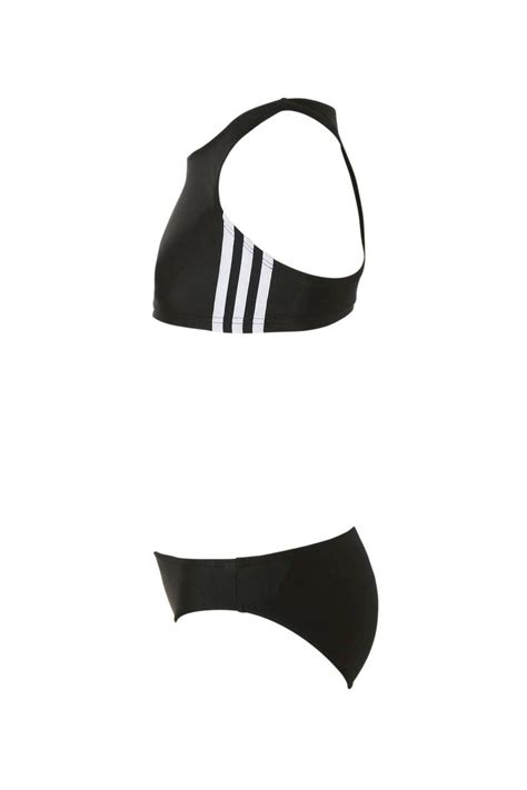 wehkamp bikini adidas zwart|adidas Performance crop bikini zwart .